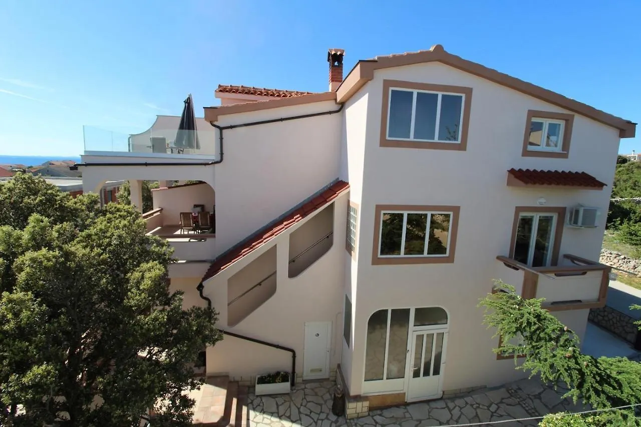 Apartments Karas On The Island Of Pag Mandre Croatia